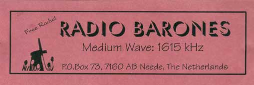 Radio Barones sticker