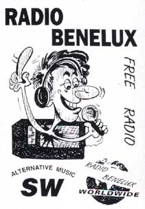 Radio Benelux sticker