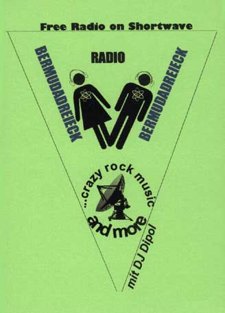 Radio Bermudadreieck QSL card (front)