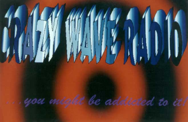 Crazy Wave Radio QSL card