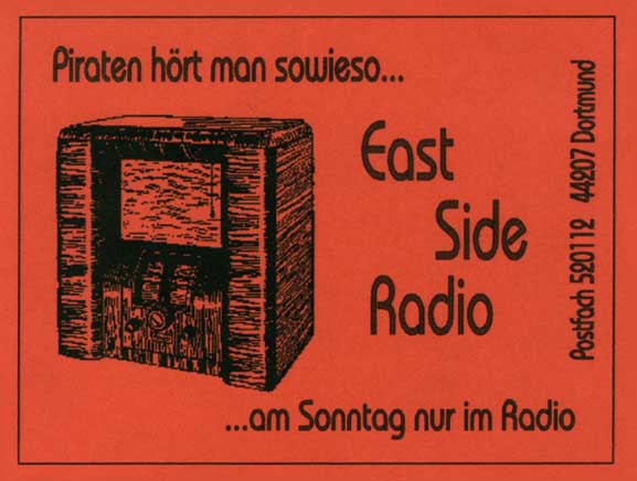 Eastside Radio QSL card