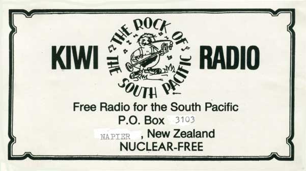 KIWI Radio sticker