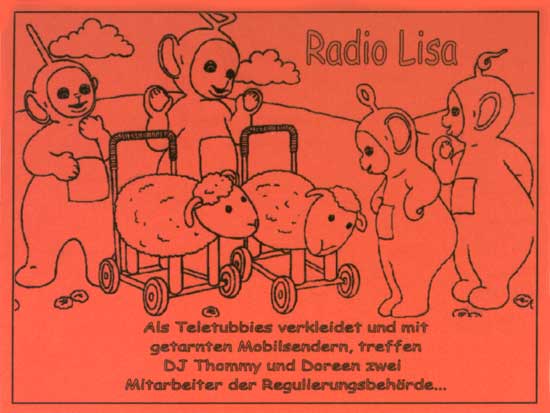 Radio Lisa QSL card