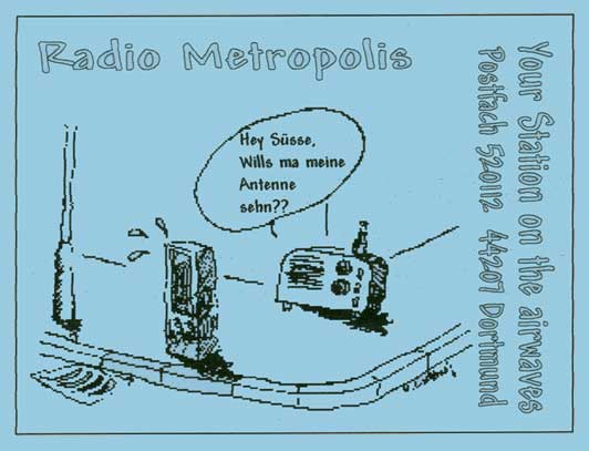 Radio Metropolis QSL card