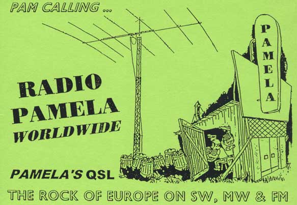  Radio Pamela QSL card