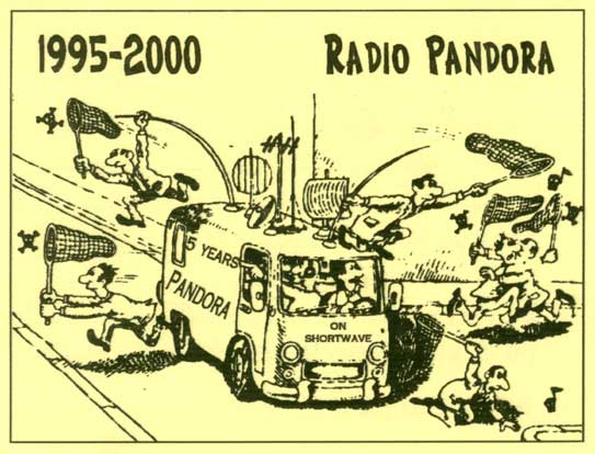 Radio Pandora QSL card