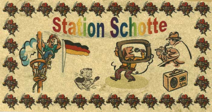 Station Schotte QSL card (back)
