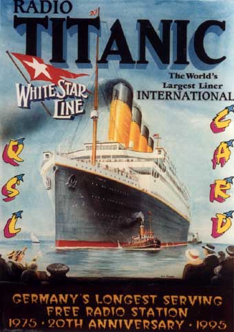 Radio Titanic QSL card