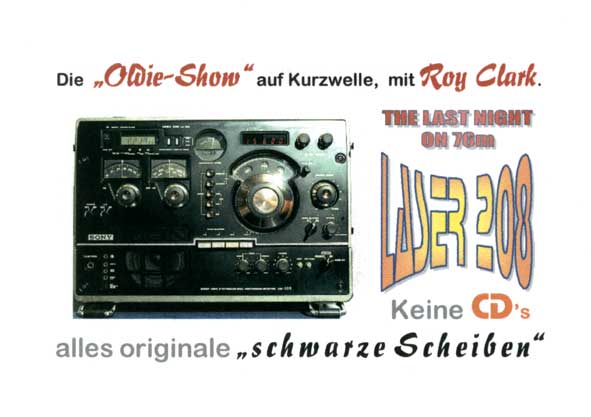 Laser 208 QSL card