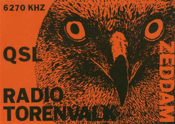 Radio Torenvalk QSL card