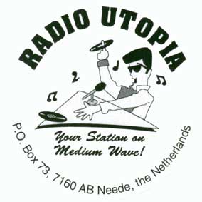 Radio Utopia sticker